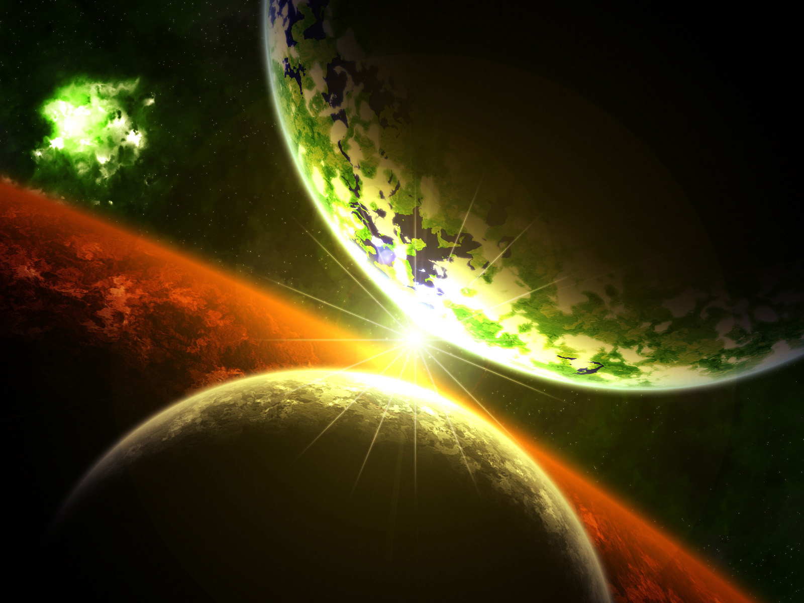 Planet Earth 3D Space cool wallpaper 12p