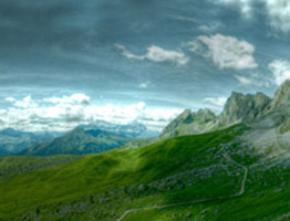Mountain scenery 